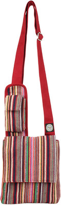 

Anekaant Women Casual Multicolor Canvas Sling Bag