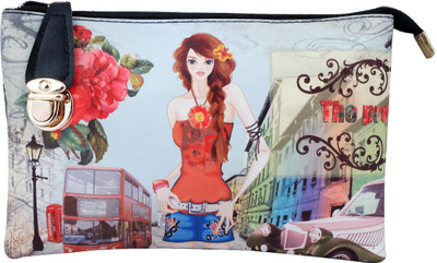 

Super Drool Women Casual Multicolor PU Sling Bag