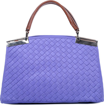 Crawler Girls Casual Blue Leatherette Hand-held Bag