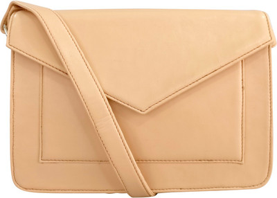 

Toteteca Women Formal Pink PU Sling Bag