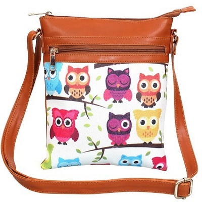 

Ayeshu Women Casual Brown PU Sling Bag