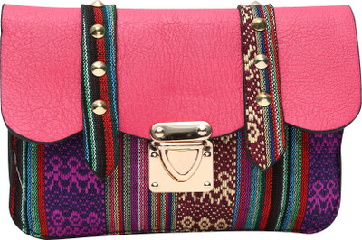 

Hawai Women Evening/Party Multicolor PU Sling Bag