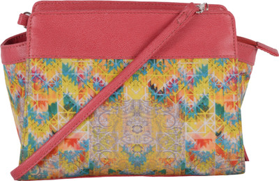 

Kanvas Katha Women Casual Multicolor Canvas Sling Bag