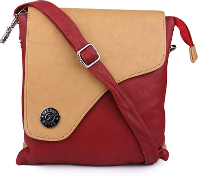 

SKMARTS Girls Casual Multicolor Genuine Leather Sling Bag