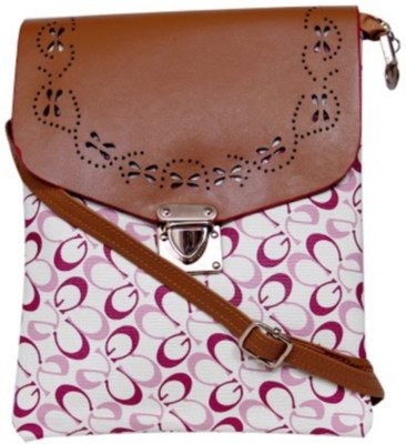 

Sandy Winds Girls Casual Multicolor Leatherette Sling Bag