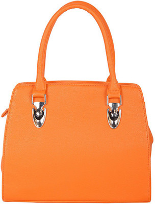 

Global Impex Women Casual Orange PU Shoulder Bag