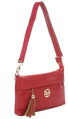 

Lino Perros Women Casual Red PU Sling Bag