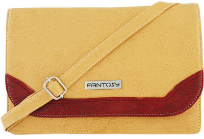

Fantosy Women Casual Beige PU Shoulder Bag