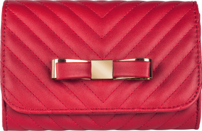 

Abrazo Girls Casual Red PU Sling Bag