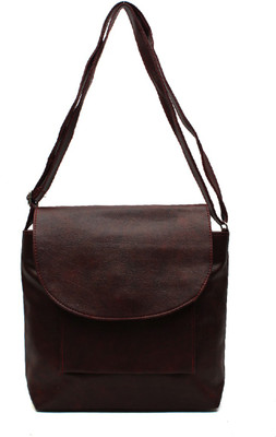 

Pochette Women Formal Brown PU Sling Bag