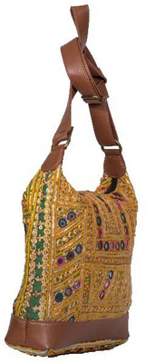 

Jaipur Textiles Hub Women Casual Multicolor Cotton Sling Bag