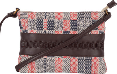 

Kanvas Katha Women Casual Multicolor Canvas Sling Bag
