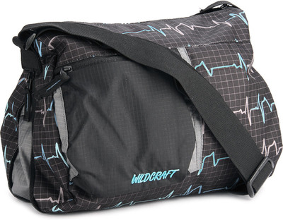 

Wildcraft Men & Women Casual Black Sling Bag