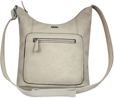 

Lavie Women Casual Beige PU Sling Bag