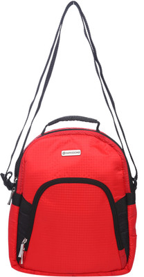 

Harissons Men & Women Casual Red Nylon Sling Bag