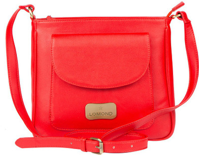 

Lomond Women Casual Red PU Sling Bag