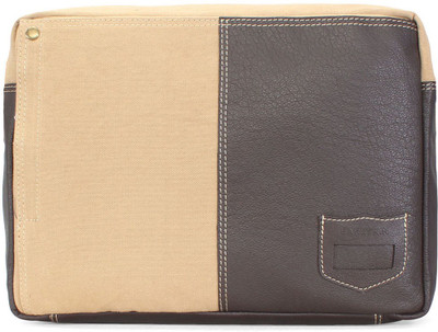 

Bare Skin Men Casual Beige, Grey Canvas Sling Bag