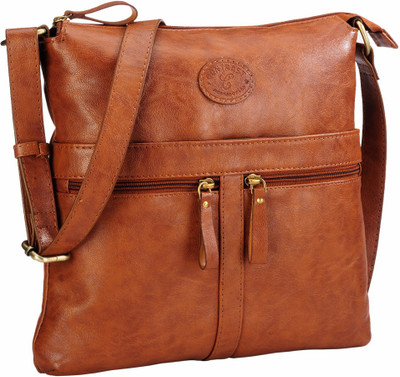 

Contrast Tan Bag BGS006 Waterproof School Bag(Tan, 12 L)