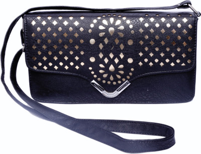 

Admarich Women Casual Black PU Sling Bag