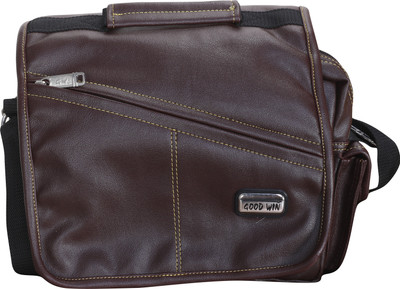 

Goodwin Men & Women Casual Brown Leatherette Sling Bag