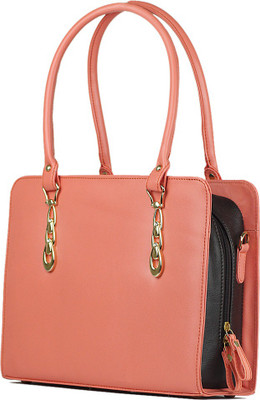 

AFRE Women Casual Pink PU Hand-held Bag