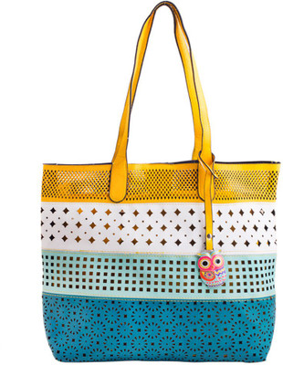 

Chumbak Women Casual Green PU Tote