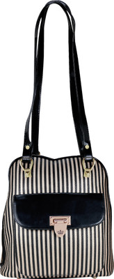 

AZEEZ Girls Casual Black PU Shoulder Bag