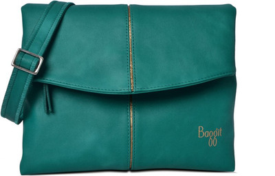 

Baggit Women Casual Blue Rexine Sling Bag