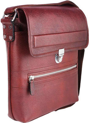 

Umda Men & Women Formal Brown Genuine Leather Sling Bag