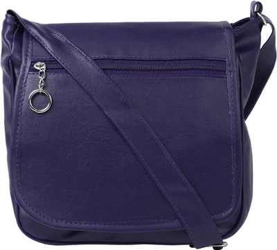 

Coash Women Casual Blue PU Sling Bag