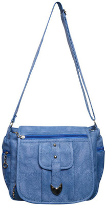 

MOOI-ZAK Women Casual Blue PU Sling Bag