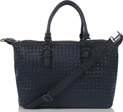 

Crawler Girls Casual Blue Leatherette Hand-held Bag