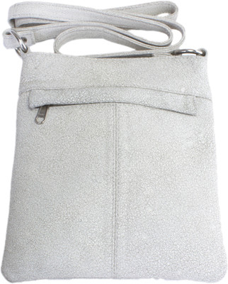 

Ess Tee Women Casual White Genuine Leather Tote