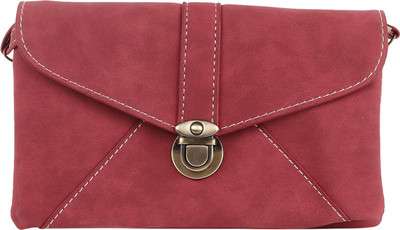 

Tamirha Women Maroon Rexine Sling Bag