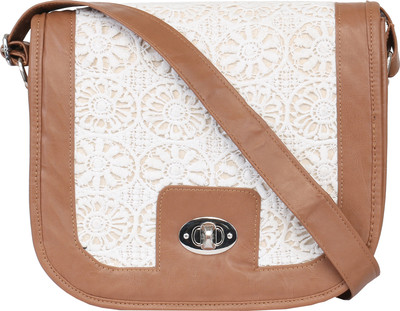 

Pickpocket Women Casual Brown Canvas Sling Bag