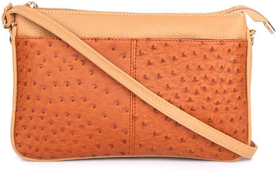 

Cappuccino Women Casual Beige Leatherette Sling Bag