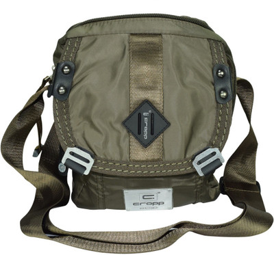 

Cropp Men & Women Casual Brown Nylon Sling Bag