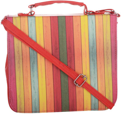 

Cuddle Women Casual Multicolor PU Sling Bag
