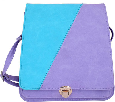 

Super Drool Women Casual Purple PU Sling Bag