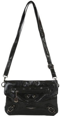 

Lino Perros Women Casual Black PU Sling Bag