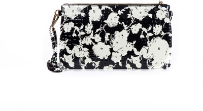 

Ketfight Women Casual Black, White PU Sling Bag