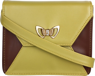 

Mastani Women Casual Brown PU Sling Bag