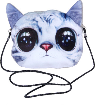 

FabSeasons Boys Casual Grey Velvet Sling Bag