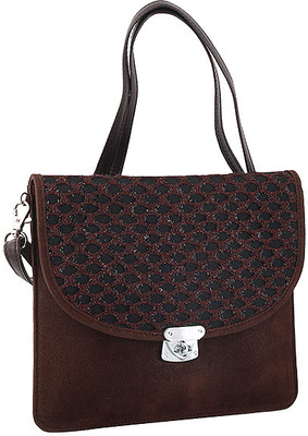 

Metro Girls Casual Brown Genuine Leather Sling Bag