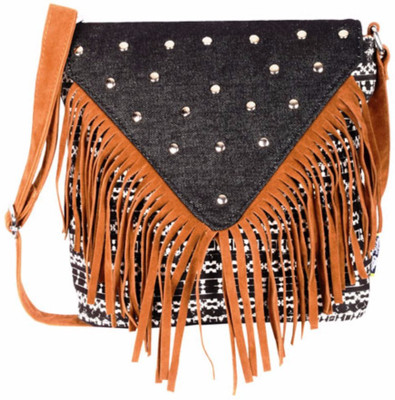 

Kanvas Katha Women Casual Multicolor Canvas Sling Bag