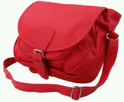 

Raju purse collection Girls Casual Pink PU Sling Bag