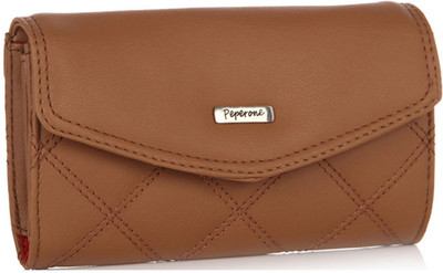 

Peperone Women Casual Brown PU Sling Bag