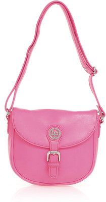 

Lino Perros Women Casual Pink PU Sling Bag