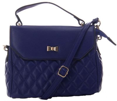 

GLAM DIVA Women Formal Blue PU Sling Bag