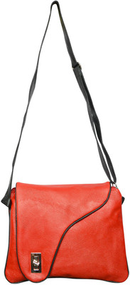 

MOOI-ZAK Women Casual Red PU Sling Bag